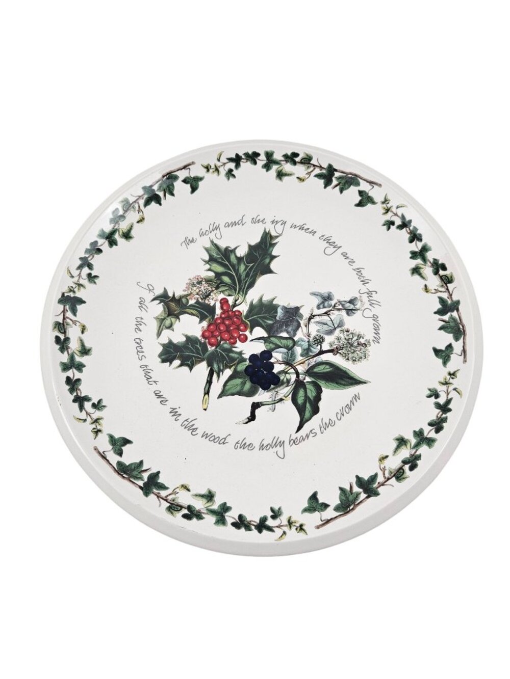 Portmeirion The Holly And The Ivy Chop Plate Serving Platter A Cooper Willis